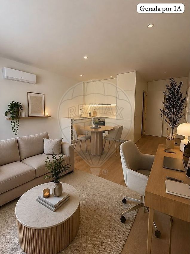 Imagem Sala de estar de apartamento t0 em Boa Nova - Cohaemato - Sardoal