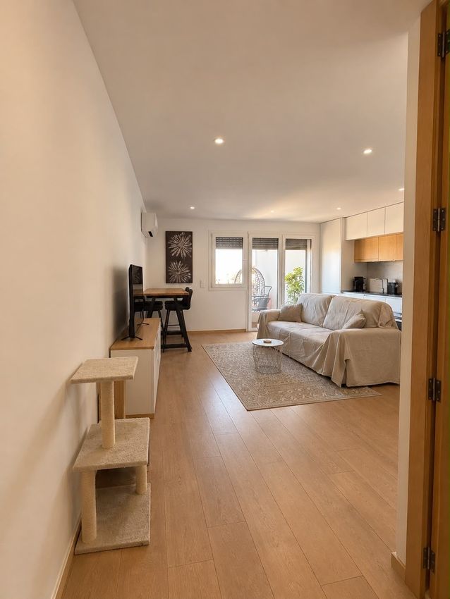 Imagem Sala de estar de apartamento t0 em Rua Dom Afonso Henriques, 1731