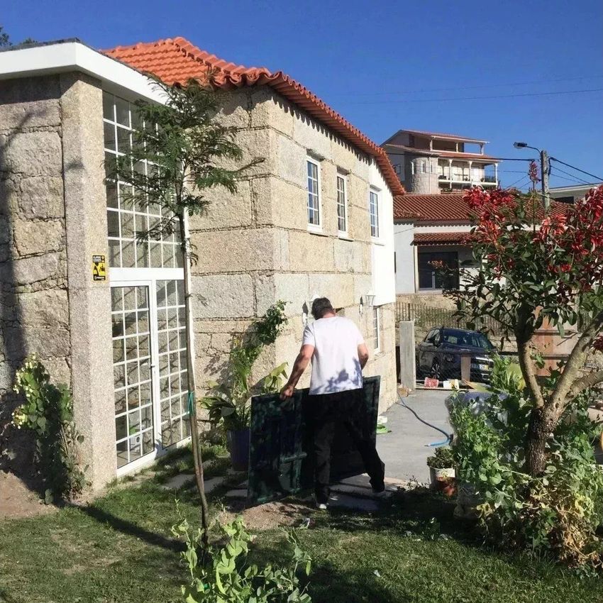 Imagem Fachada de  moradia independente em Rua Nova