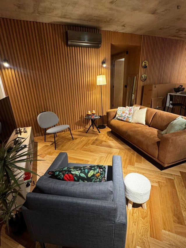 Imagem Sala de estar de apartamento t2 em Campo de Ourique
