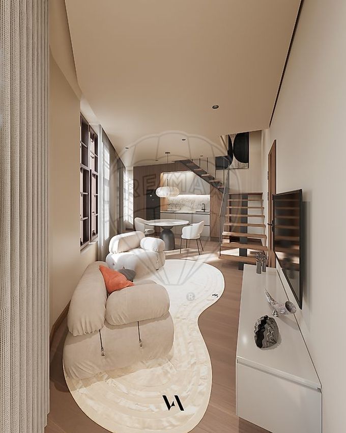 Imagem Sala de estar de apartamento t1 em Centro Histórico