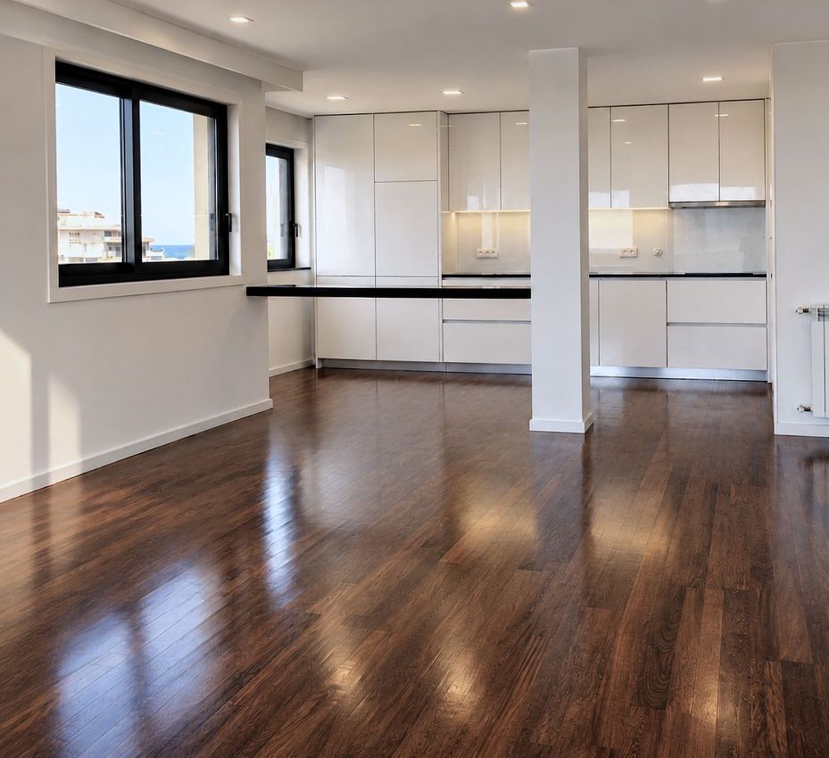 Imagem Cozinha de apartamento t3 em Rua Particular do Meiral