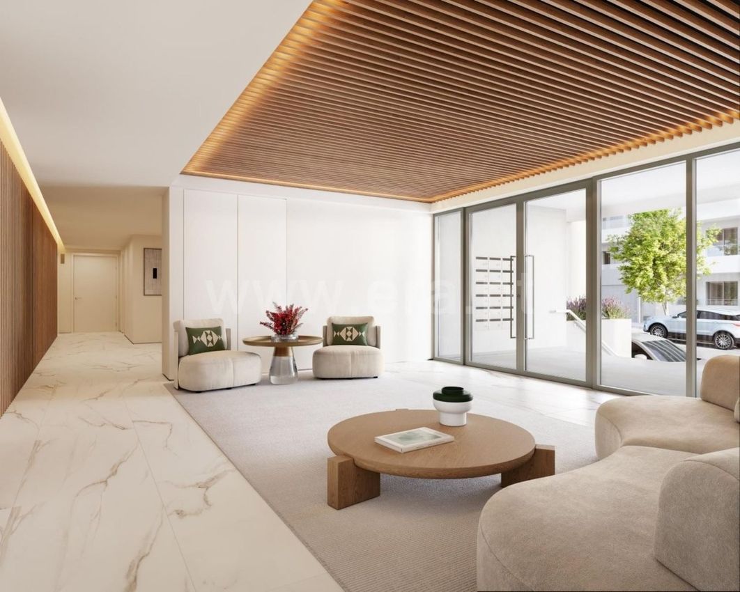 Imagem Sala de estar de apartamento t1 em Rua Dr. Aristides Sousa Mendes, 41