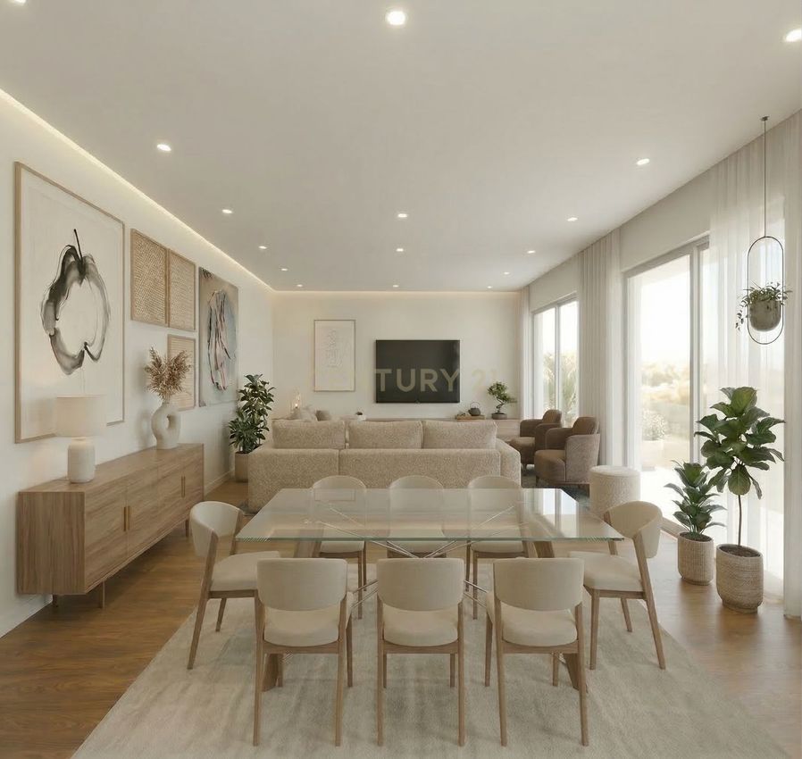 Imagem Sala de estar de apartamento t3 em Casal do Moledo, 14