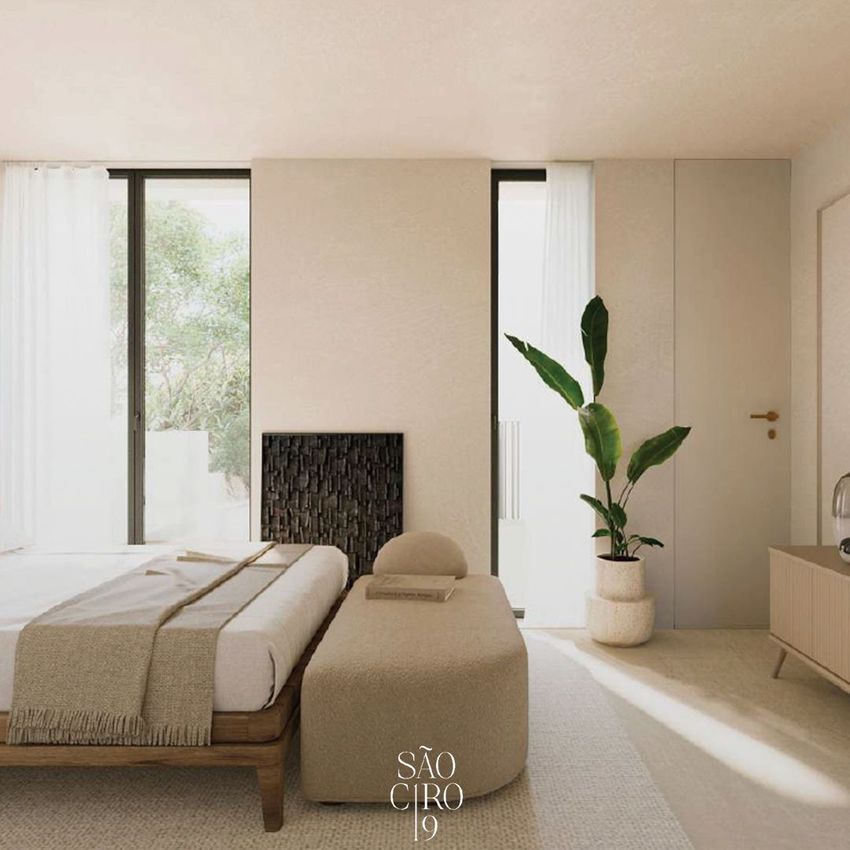 Imagem Sala de estar de apartamento t2 em Rua de São Ciro, 19