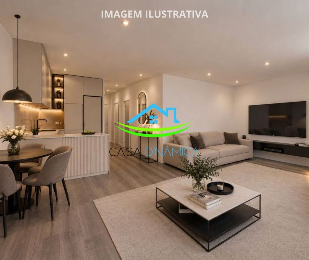 Imagem Sala de estar de apartamento t3 em Lavos