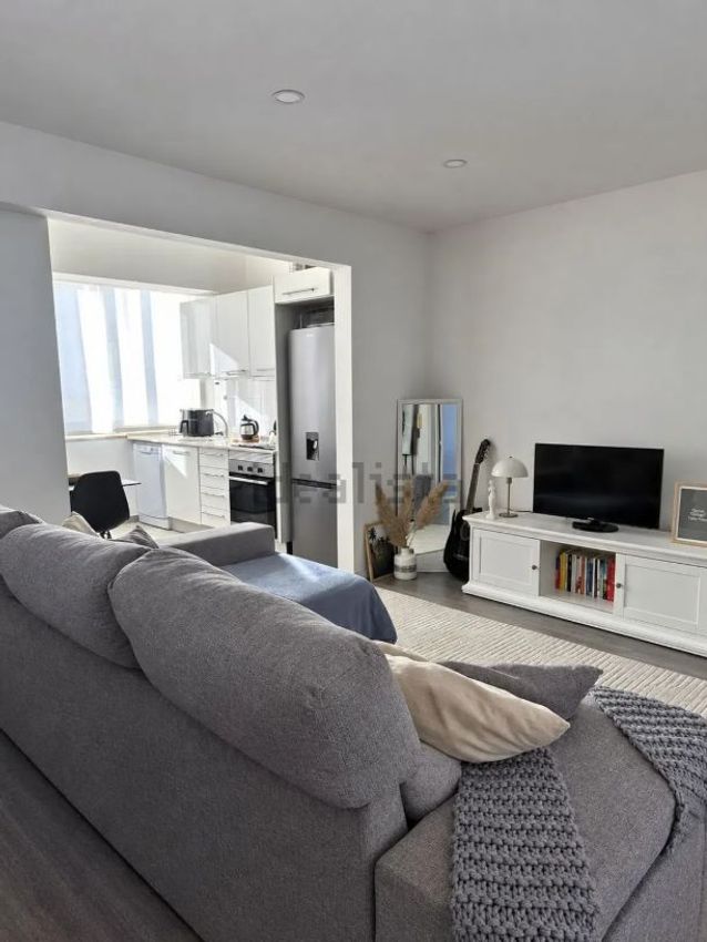 Imagem Sala de estar de apartamento t1 em Rua São João de Deus, 5